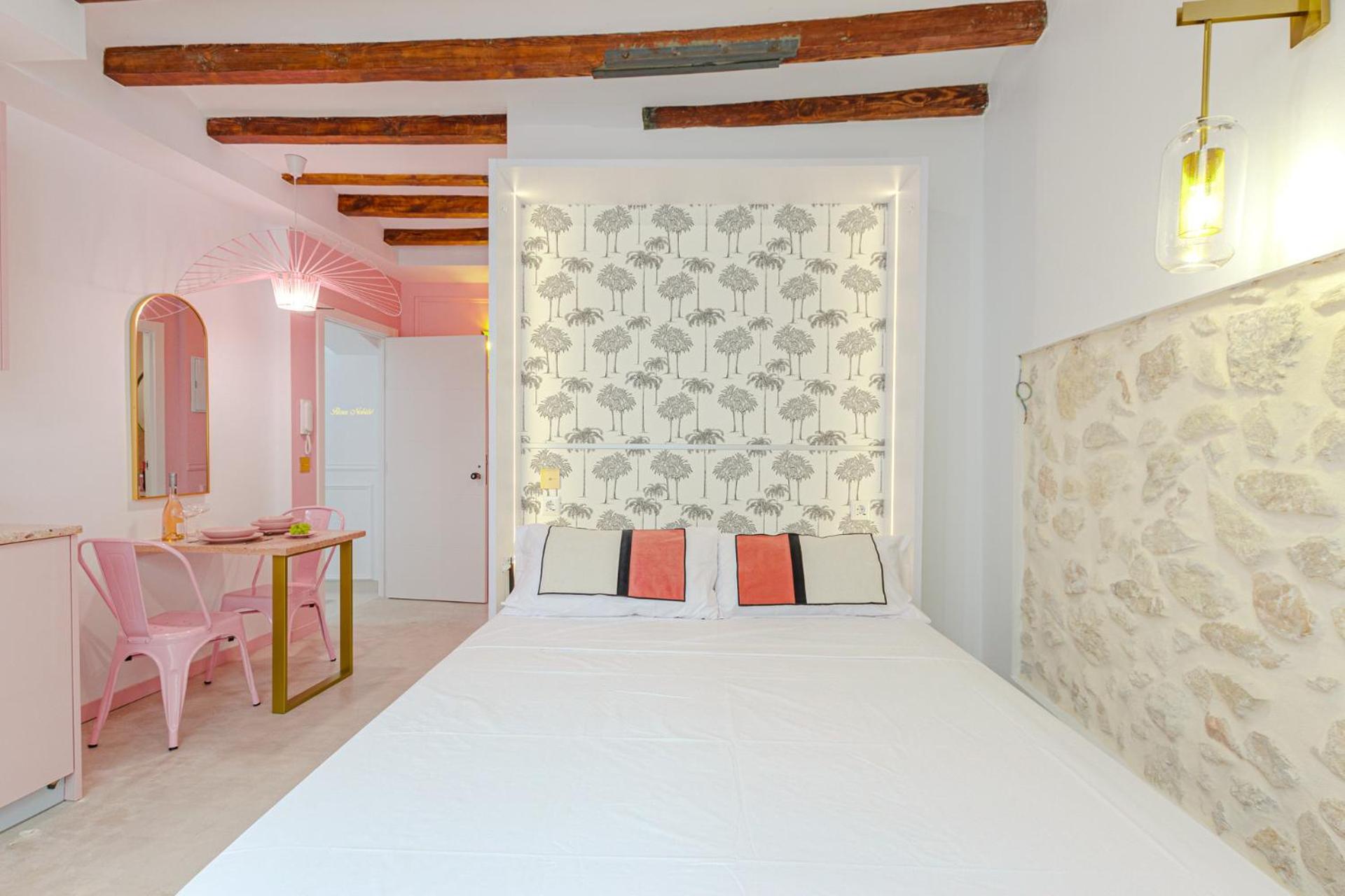 Glamorous Pink Studio In City Center Alicante Kültér fotó