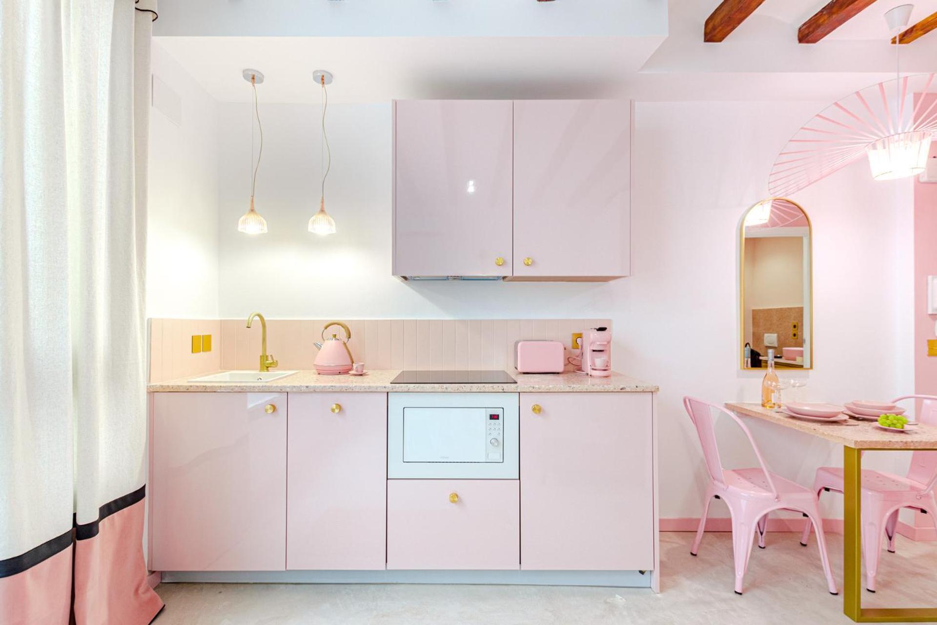 Glamorous Pink Studio In City Center Alicante Kültér fotó