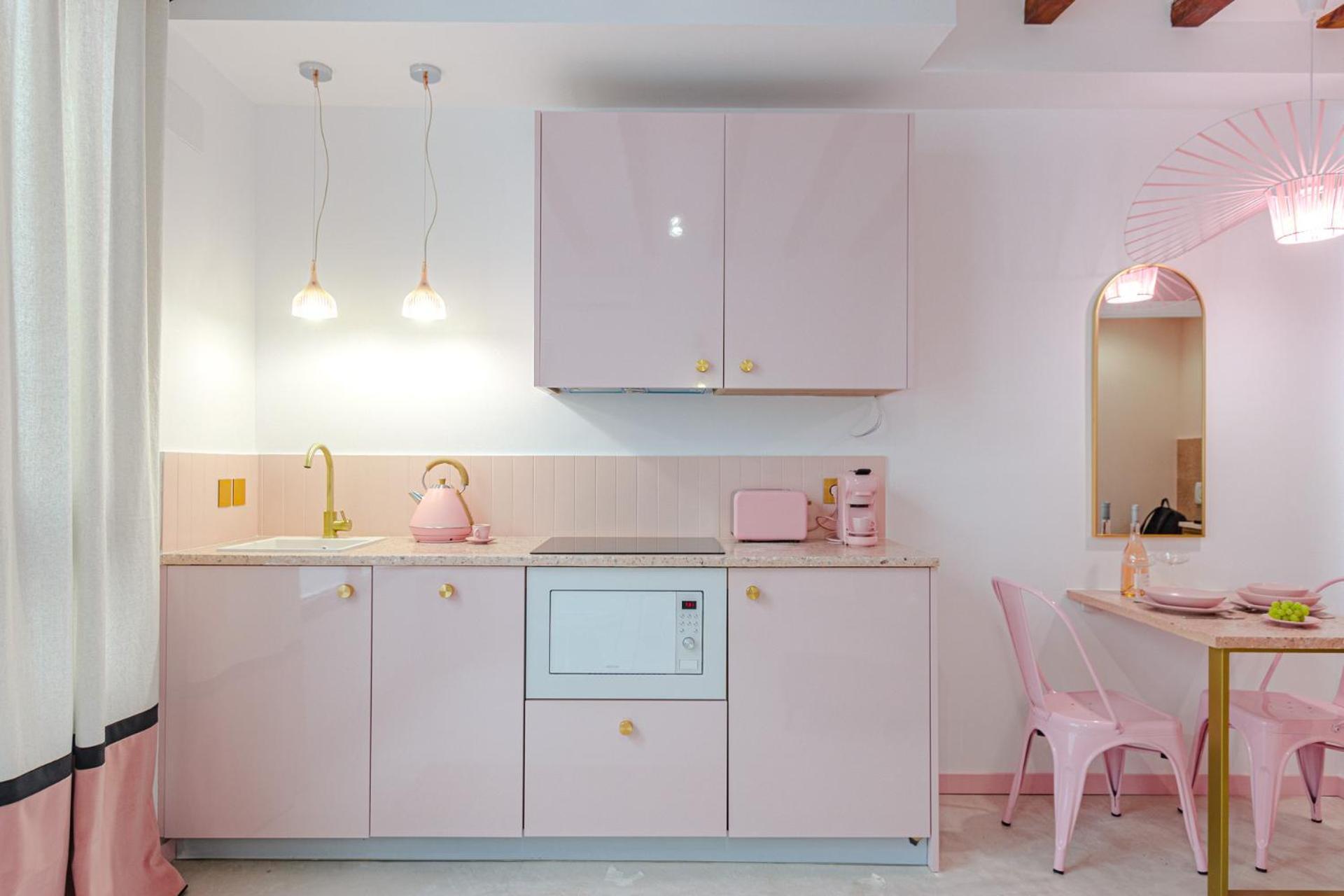 Glamorous Pink Studio In City Center Alicante Kültér fotó
