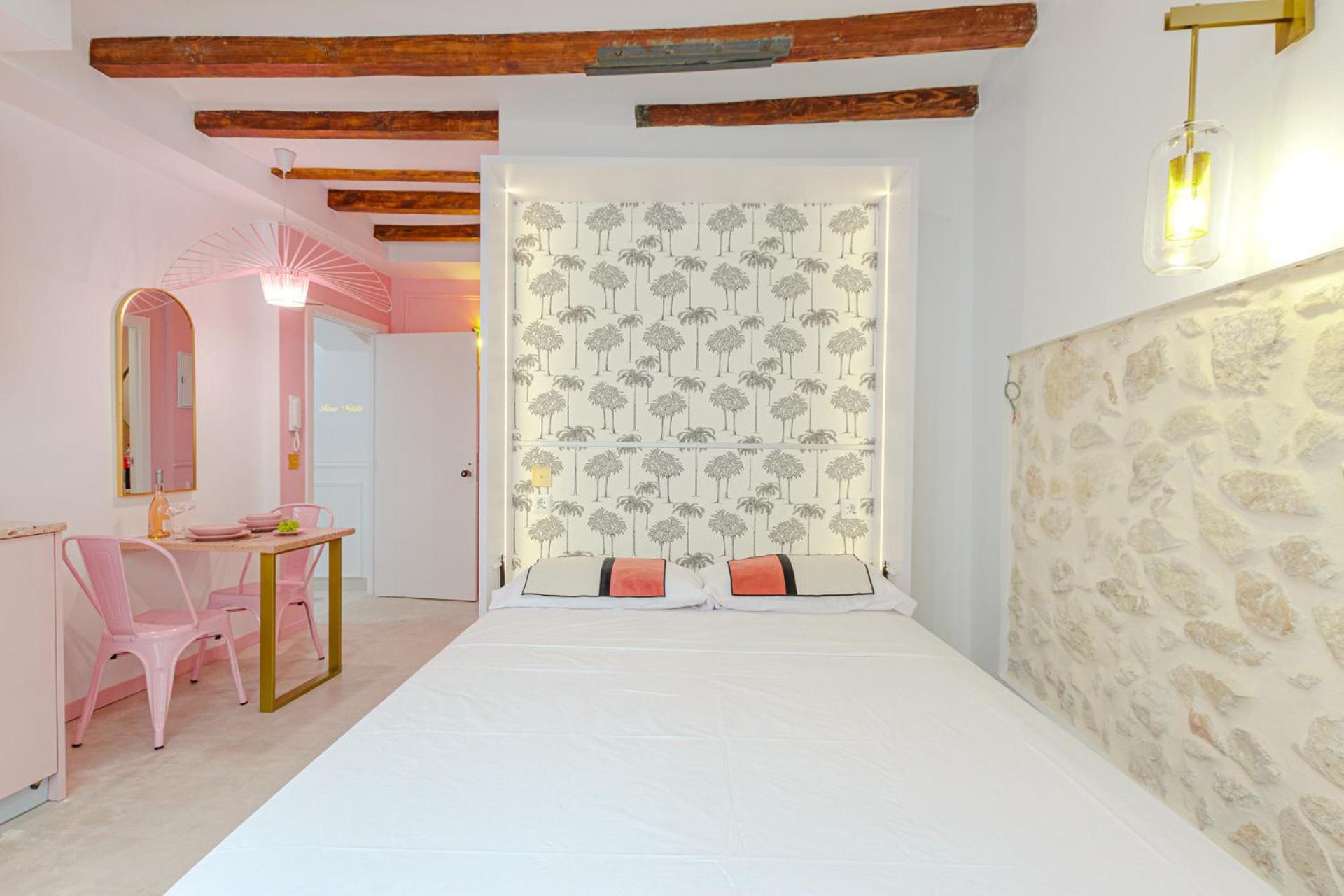 Glamorous Pink Studio In City Center Alicante Kültér fotó